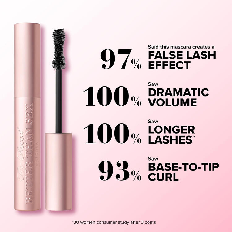 Better than Sex Volumizing Mascara | Volume, Length + Peptides