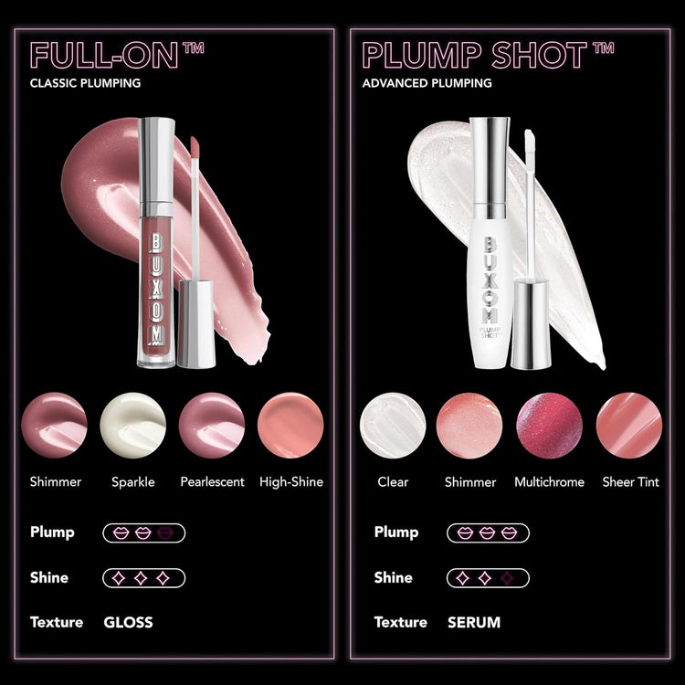 Full-On Plumping Lip Polish, Tinted Lip Plumper Gloss, Plumping Peptides & Vitamin E, High Shine Lip Gloss, Nourishes, Moisturizes & Softens Lips, Vegan