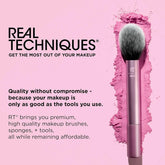 5 Piece Everyday Essentials Makeup Brush Set, Includes 4 Brushes & Makeup Sponge, for Foundation, Blush, Bronzer, Contour, Eyeshadow, & Powder, Travel Gift Set, Cruelty-Free & Vegan