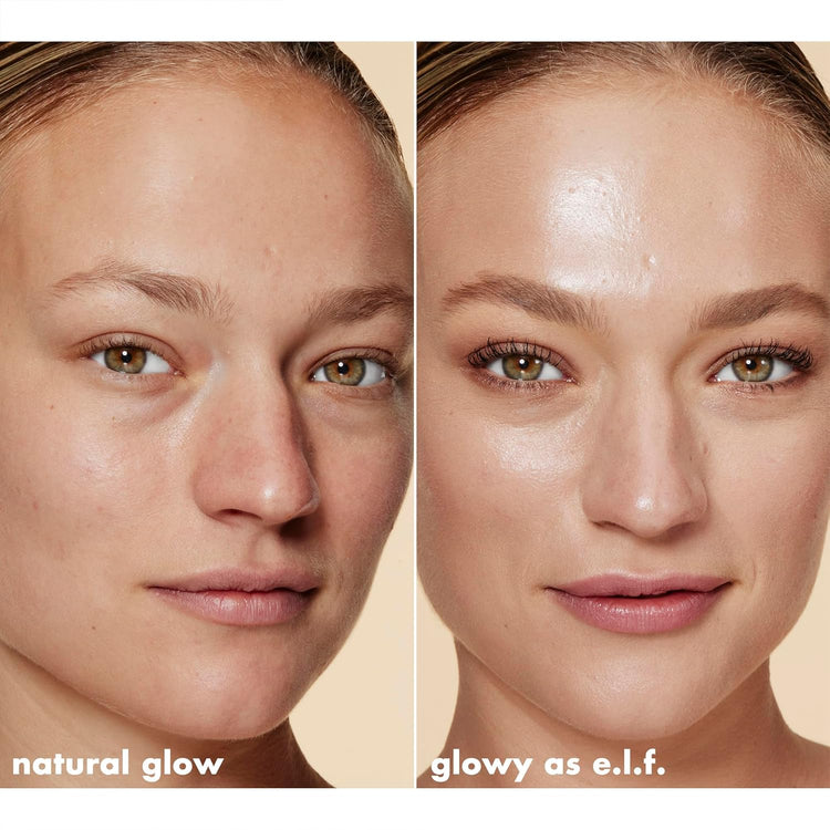 Halo Glow Liquid Filter, Complexion Booster for a Glowing, Soft-Focus Look, Infused with Hyaluronic Acid, Vegan & Cruelty-Free, 3 Light/Medium