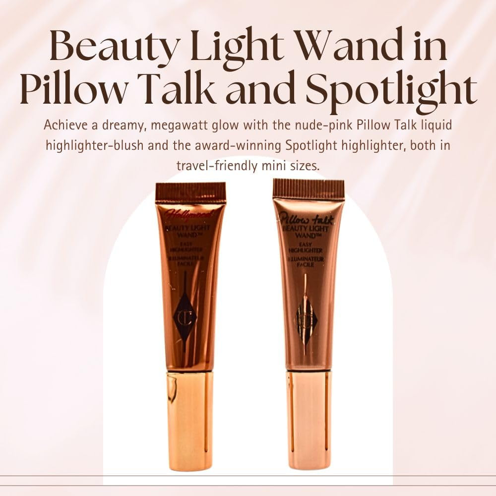 Pillow Talk Lip and Cheek Secrets, 0.12 Fl Oz, Set of 4 Pieces
