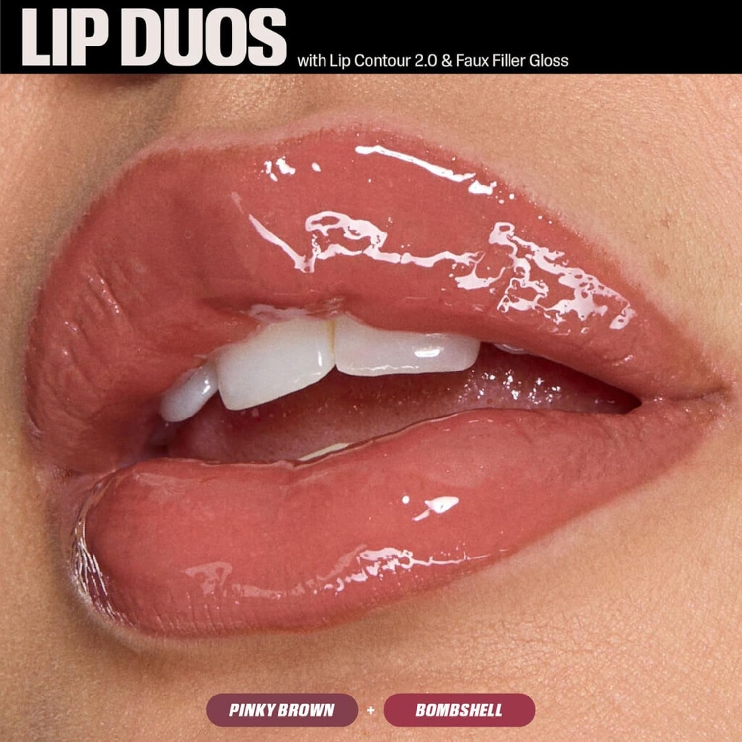 Limited Edition Pink Kit Juicy Bombshell Lip Duo - Lip Pencil and Lip Gloss - Travel Size