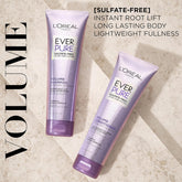 Volume Sulfate Free Shampoo and Conditioner for Color-Treated Hair, Everpure, 8.5 Fl Oz (Set of 2)