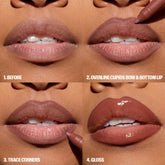 Limited Edition Pink Kit Juicy Bombshell Lip Duo - Lip Pencil and Lip Gloss - Travel Size