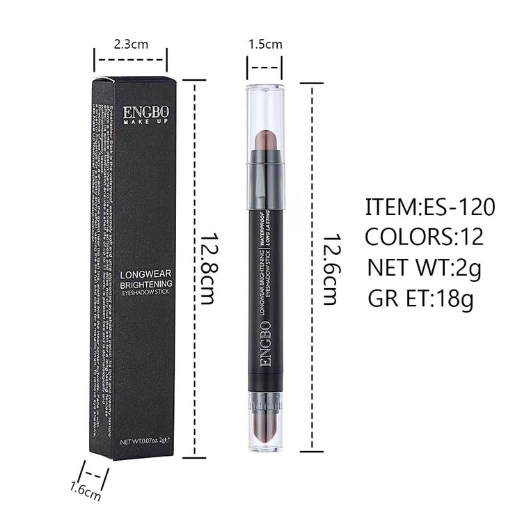 Eyeshadow Waterproof Eyeshadow Stick, Pearl Shimmer (04)