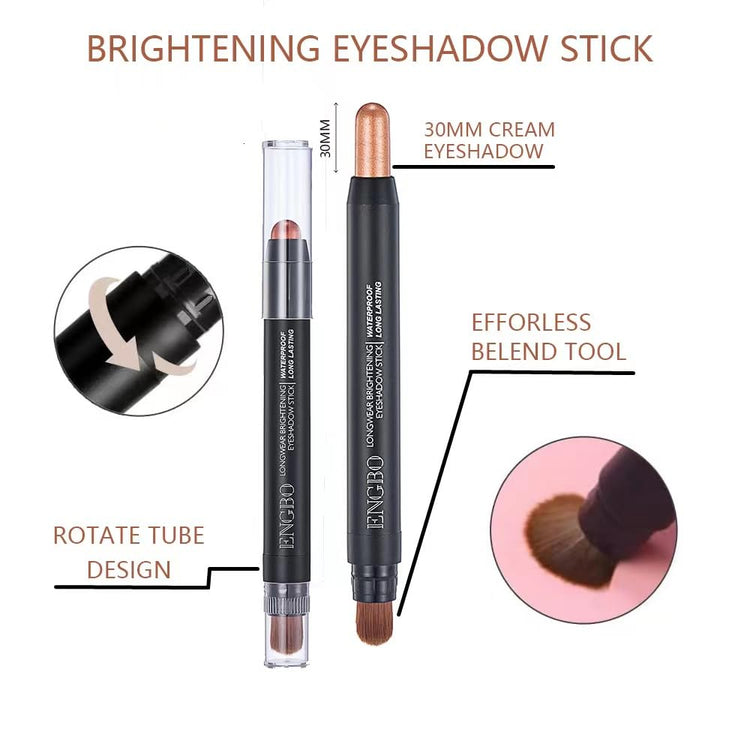 Eyeshadow Waterproof Eyeshadow Stick, Pearl Shimmer (04)