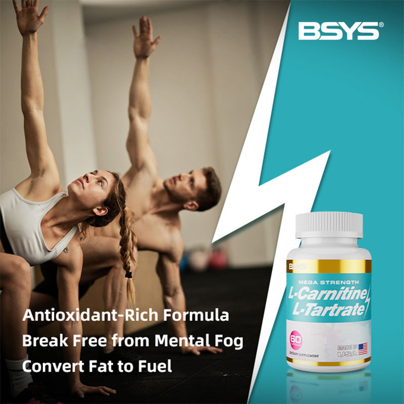 Cápsulas Yahfi L-Carnitina L-Tartrato – Energía y Quema de Grasa