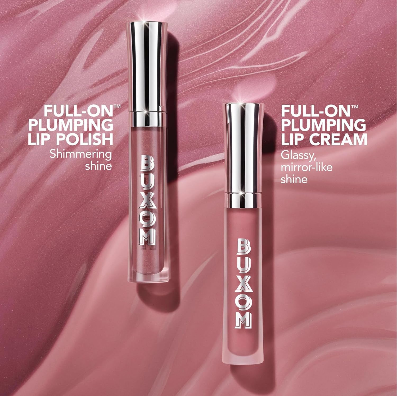 Full-On Plumping Lip Polish, Tinted Lip Plumper Gloss, Plumping Peptides & Vitamin E, High Shine Lip Gloss, Nourishes, Moisturizes & Softens Lips, Vegan