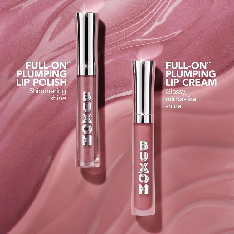 Full-On Plumping Lip Polish, Tinted Lip Plumper Gloss, Plumping Peptides & Vitamin E, High Shine Lip Gloss, Nourishes, Moisturizes & Softens Lips, Vegan