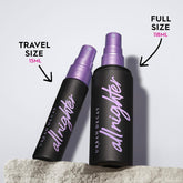 All Nighter Waterproof Makeup Setting Spray - Natural Finish, Smudge-Proof, Transfer-Resistant, up to 16HR Wear, Cool Skin Temperature, Fine Mist, Controls Shine, for All Skin Types