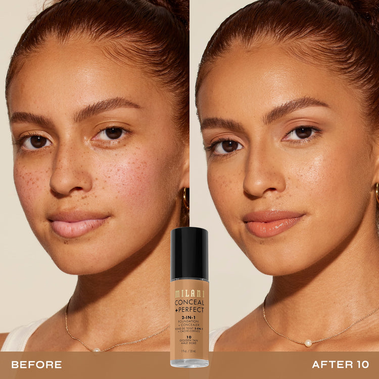 Conceal + Perfect 2-In-1 Foundation + Concealer, Golden Tan