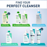 Hydrating Foaming Oil Cleanser, Moisturizing Oil Cleanser for Face & Body, Squalane Oil + Hyaluronic Acid + Ceramides, for Dry to Very Dry Skin, Fragrance Free & Residue Free, 19 FL Oz