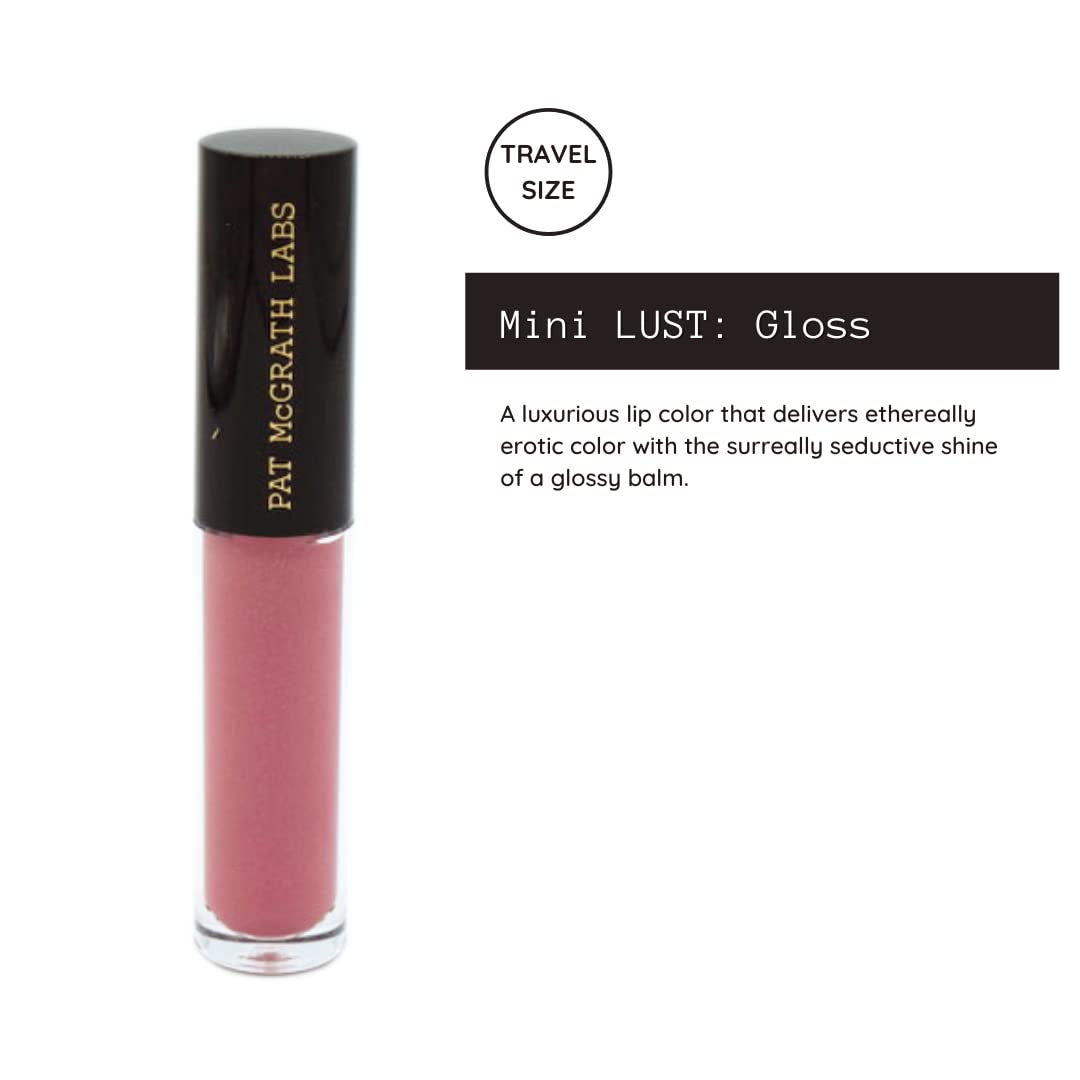 Mini Divine Rose Lip Trio for Women - 3 Pc 0.14Oz Mattetrance Lipstick, 0.15Oz Mini Lusto Gloss, 0.042Oz Permagel Ultra Lip Pencil