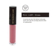 Mini Divine Rose Lip Trio for Women - 3 Pc 0.14Oz Mattetrance Lipstick, 0.15Oz Mini Lusto Gloss, 0.042Oz Permagel Ultra Lip Pencil