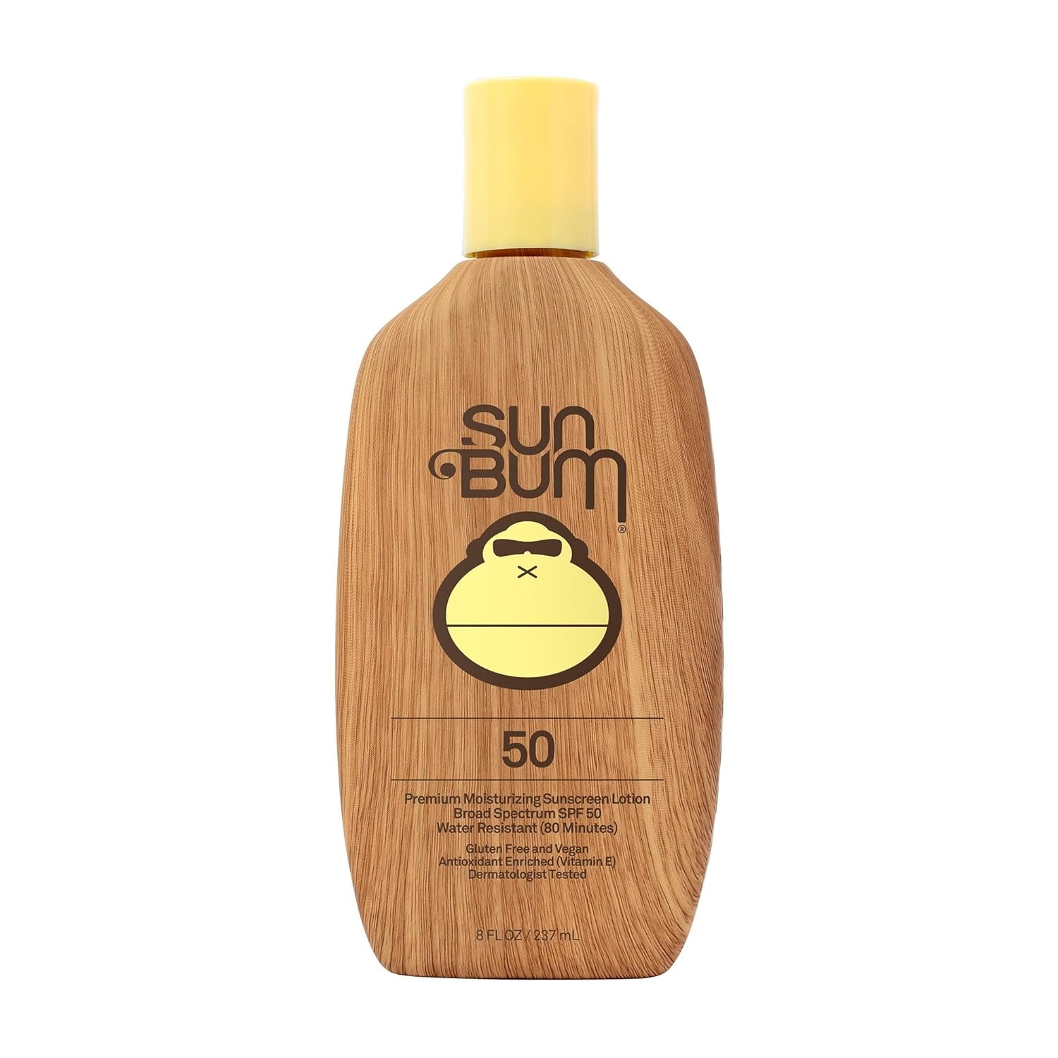 Original SPF 50 Sunscreen Body Lotion - Broad Spectrum Moisturizing Sunscreen with Vitamin E - Hawaii 104 Act Compliant (Made without Octinoxate & Oxybenzone) - 8 Oz
