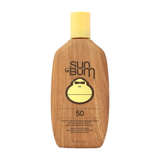 Original SPF 50 Sunscreen Body Lotion - Broad Spectrum Moisturizing Sunscreen with Vitamin E - Hawaii 104 Act Compliant (Made without Octinoxate & Oxybenzone) - 8 Oz