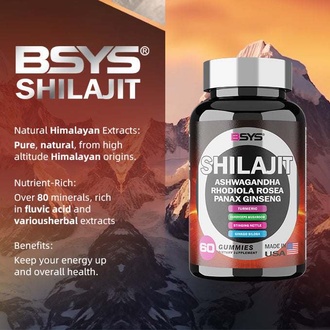 Gomitas Shilajit 8 en 1 Yahfi – Energía y Rendimiento Total