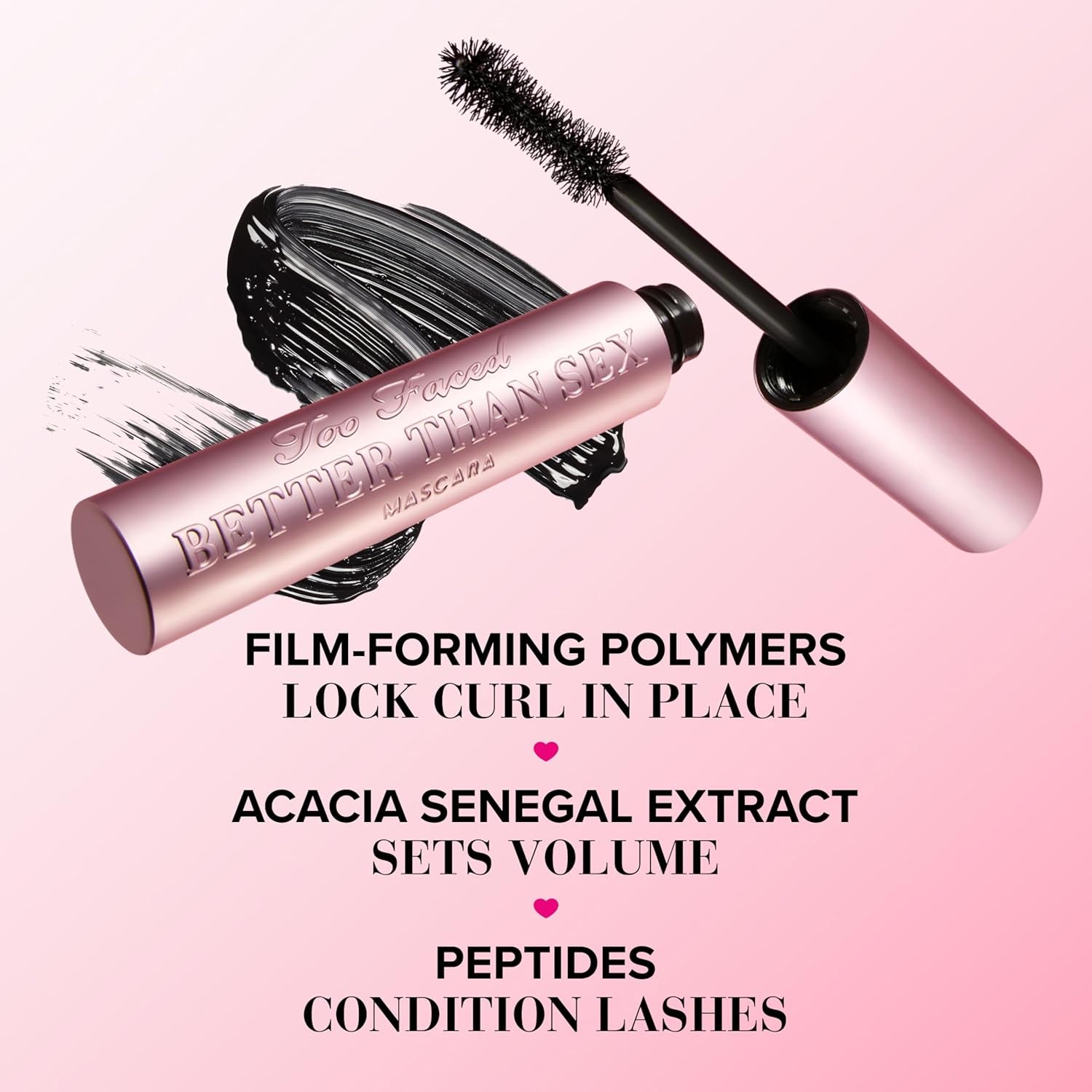 Better than Sex Volumizing Mascara | Volume, Length + Peptides