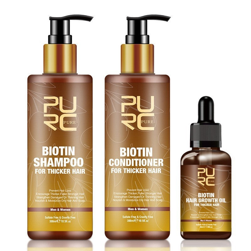 Kit PURC Biotina & Jengibre – Fortalece Cabello | Yahfi