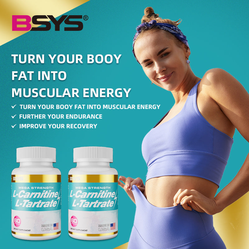 Cápsulas Yahfi L-Carnitina L-Tartrato – Energía y Quema de Grasa