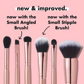Flawless Face Kit, 6-Piece Brush Collection, Brushes for Face, Eyes & Brows, Vegan & Cruelty-Free