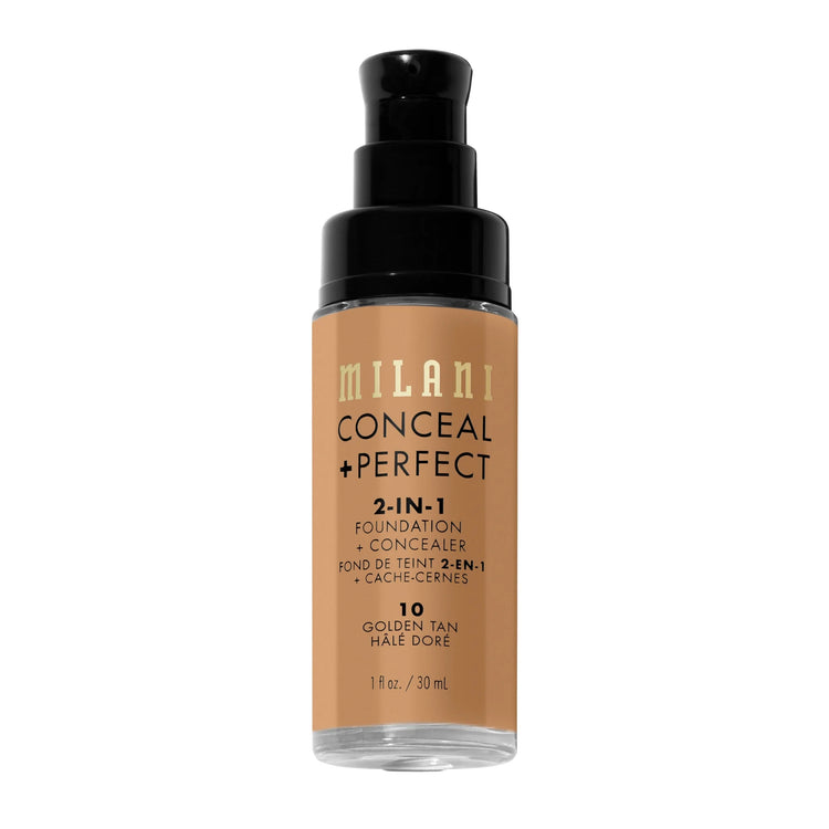Conceal + Perfect 2-In-1 Foundation + Concealer, Golden Tan