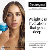 Hydro Boost Water Gel, 24 Hr Hydration for Normal/Oily Skin, Signature Fragrance, Face Moisturizer with Hyaluronic Acid, Skin Care for Juicy, Deeply Hydrated Skin, 1.7 Oz