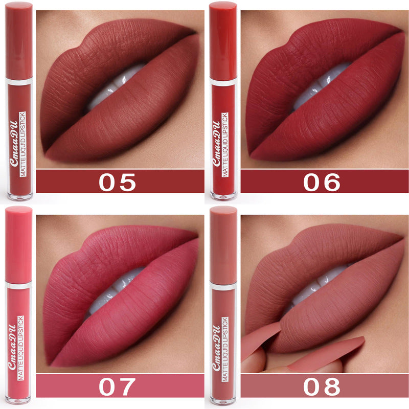 Labial Mate Waterproof Yahfi – Color Intenso Larga Duración