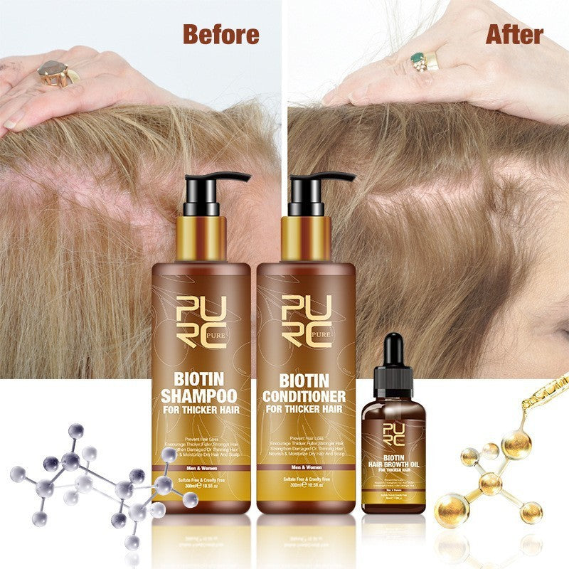 Kit PURC Biotina & Jengibre – Fortalece Cabello | Yahfi