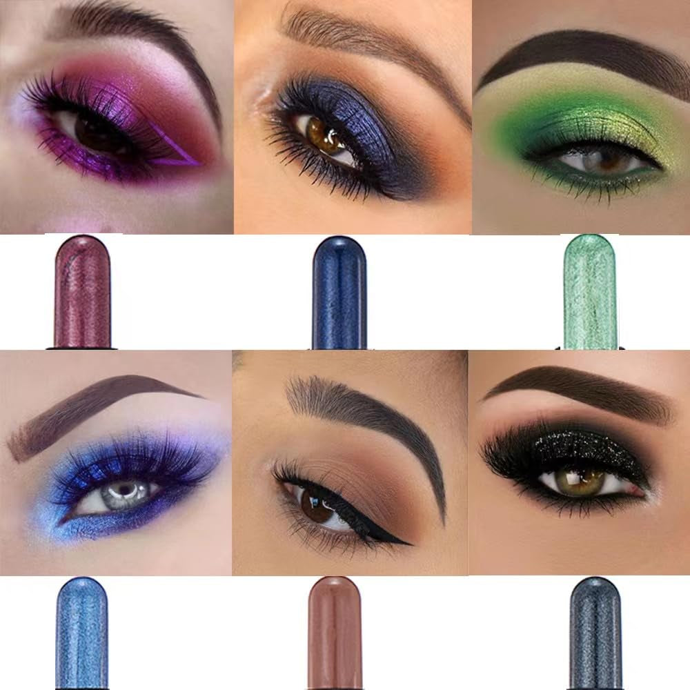 Eyeshadow Waterproof Eyeshadow Stick, Pearl Shimmer (04)