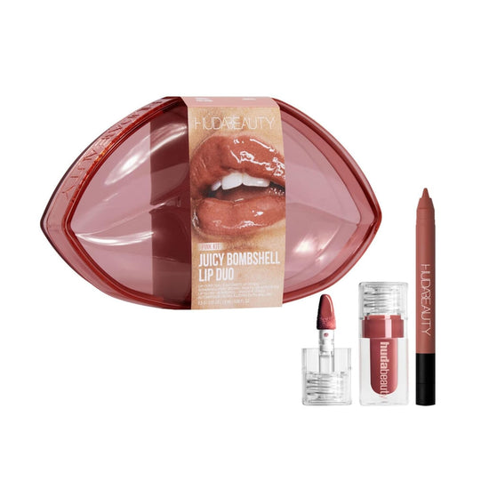 Limited Edition Pink Kit Juicy Bombshell Lip Duo - Lip Pencil and Lip Gloss - Travel Size