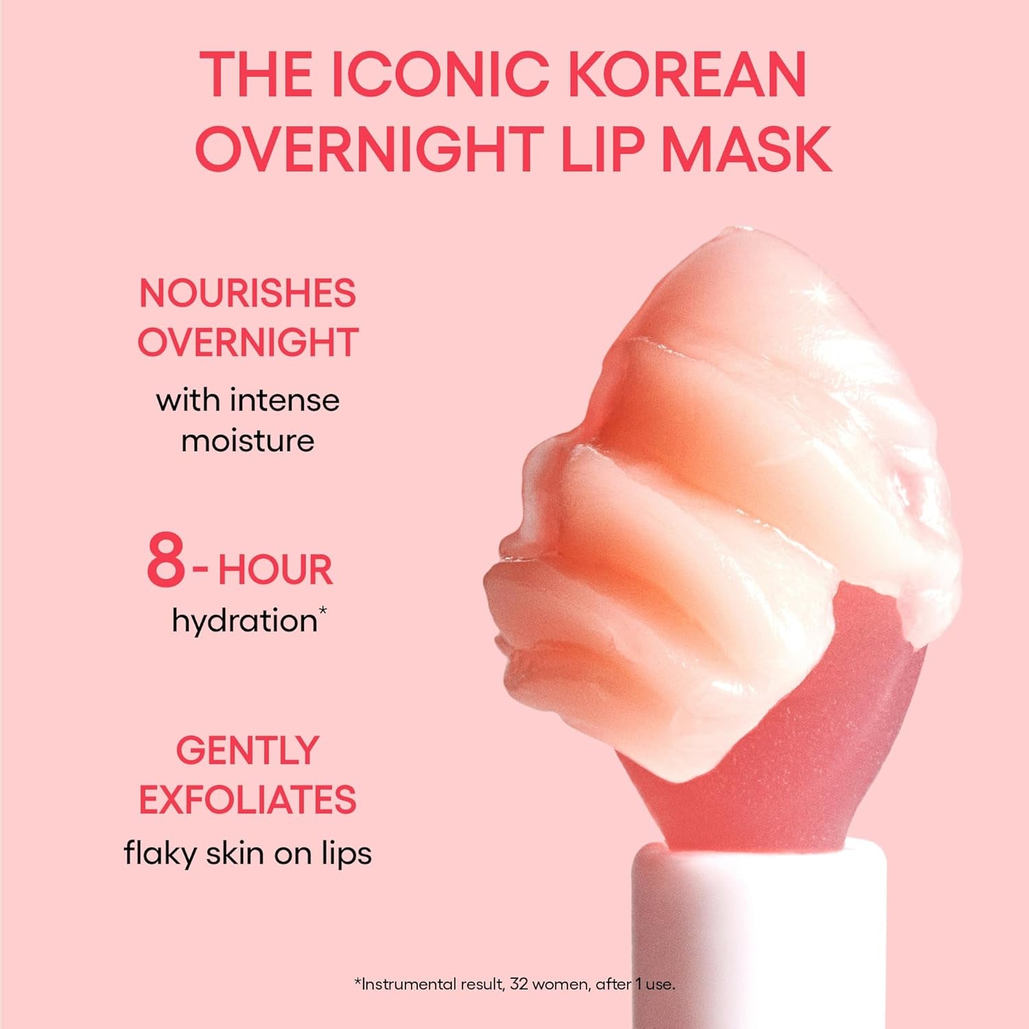 Lip Sleeping Mask: Nourish, Hydrate, Vitamin C, Murumuru & Shea Butter, Antioxidants, Flaky, Dry Lips