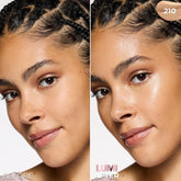 Lumi Le Glow Skin Tint, Lightweight Water-Based Tinted Serum with Foundation-Like Coverage, Glow Illuminator, Neutral 210, 0.85 Fl Oz