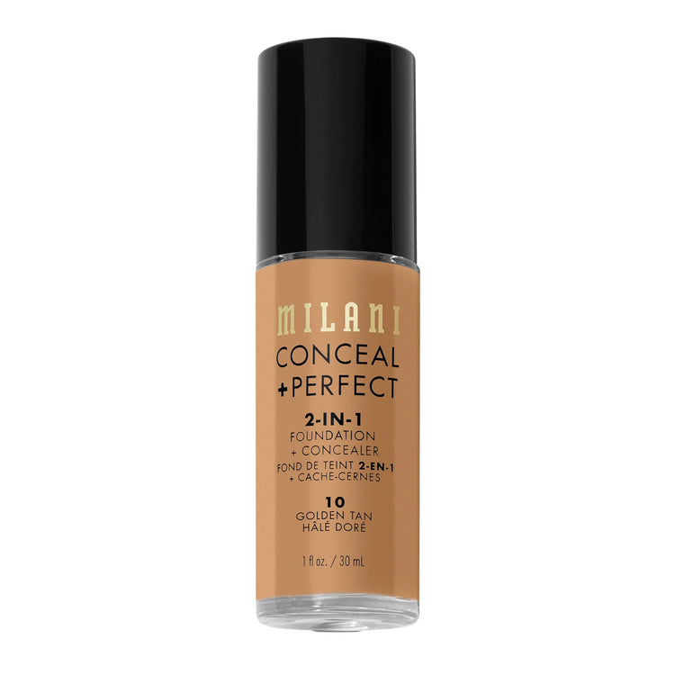Conceal + Perfect 2-In-1 Foundation + Concealer, Golden Tan